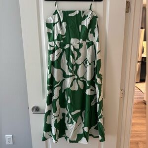 H&M Linen Midi Dress